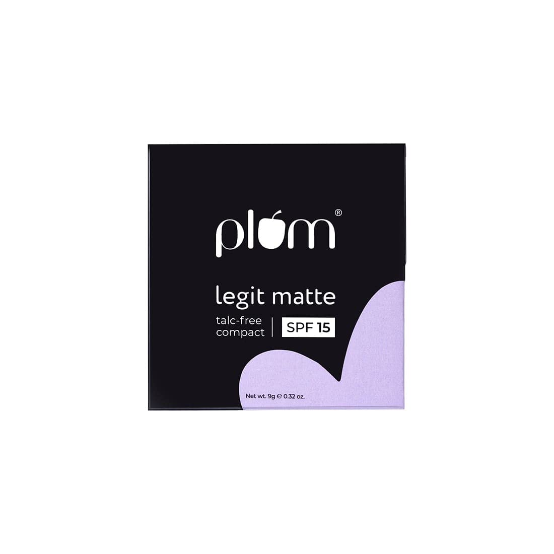 Plum Legit Matte Talc-Free Compact (Natural Beige - 110Y)