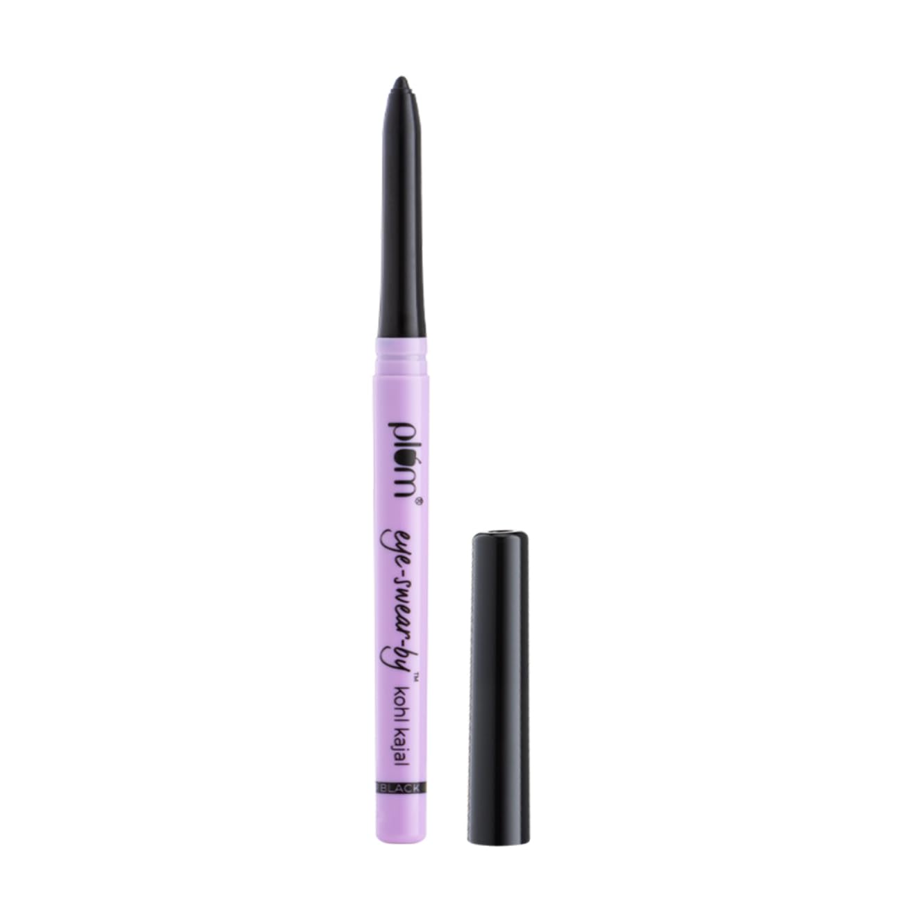 Plum Eye-swear-by Kohl Kajal Deep Black