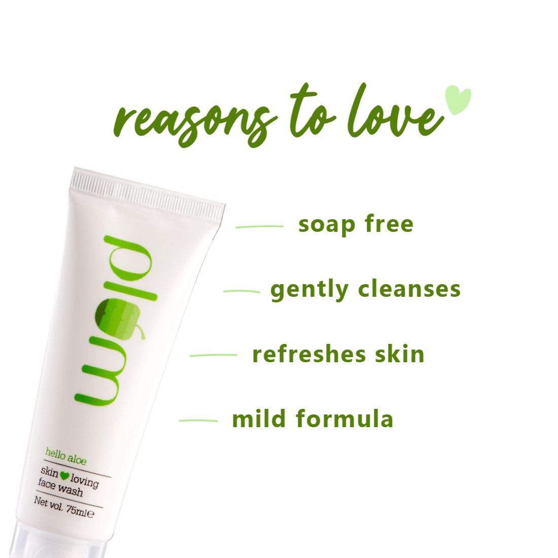 Plum Hello Aloe Skin Loving Face Wash 75ml