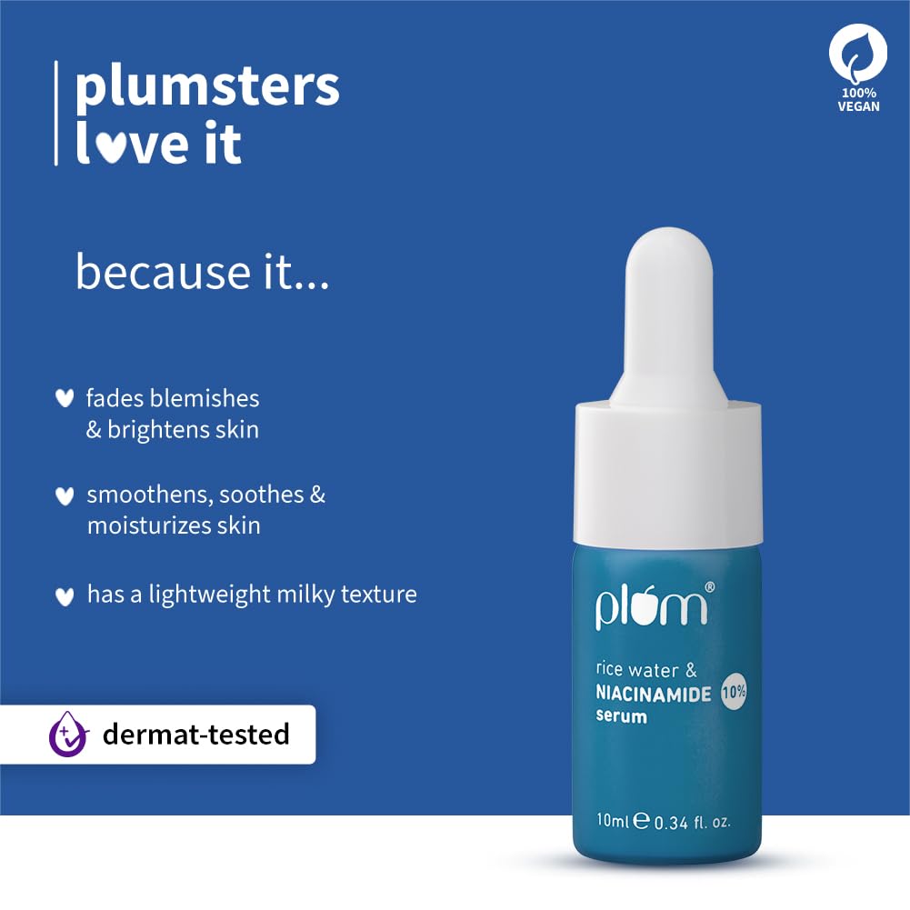 Plum rice water & NIACINAMIDE serum