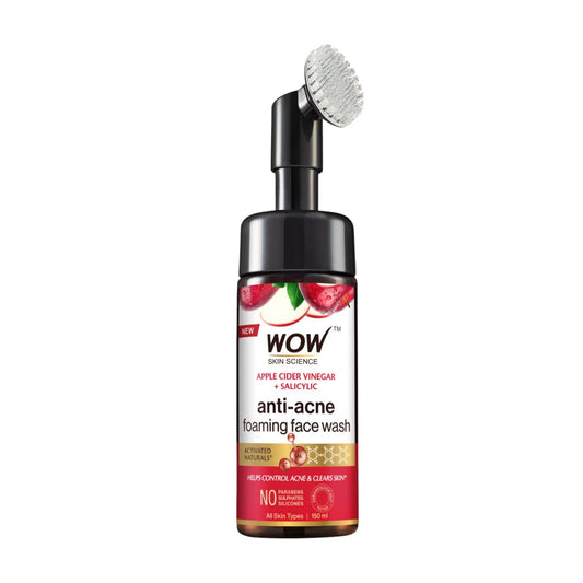 WOW Skin Science Apple Cider Vinegar Foaming Face Wash 150ml