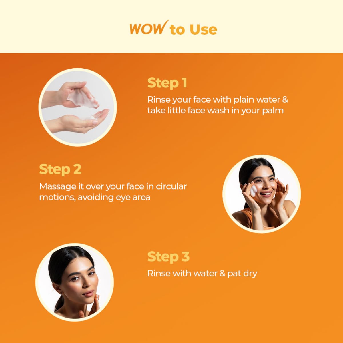 WOW Skin Science Brightening Vitamin C Foaming Face Wash 150ml