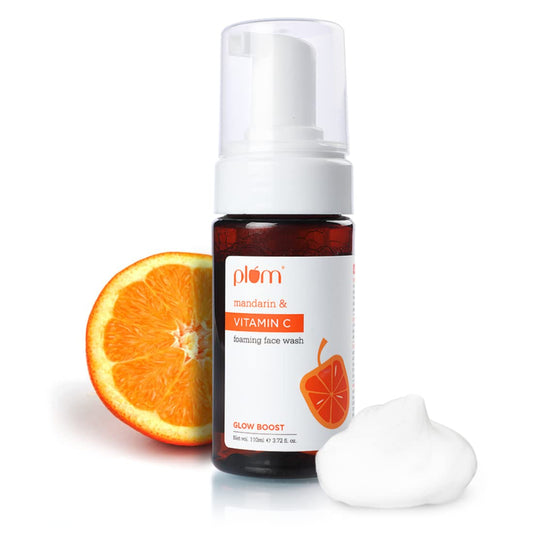 Plum Mandarin & Vitamin C Foaming Face Wash