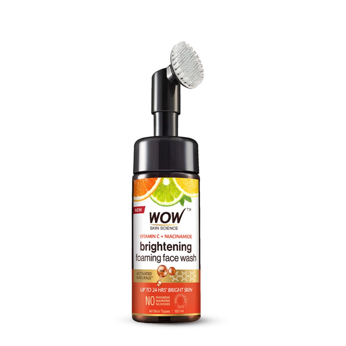 WOW Skin Science Brightening Vitamin C Foaming Face Wash 150ml