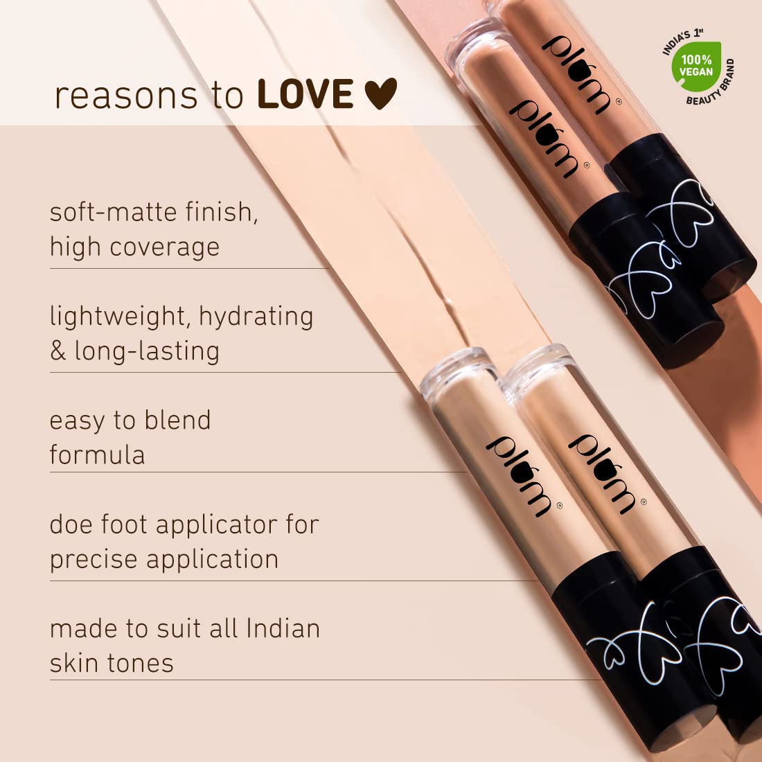 Plum Soft Blend Liquid Concealer