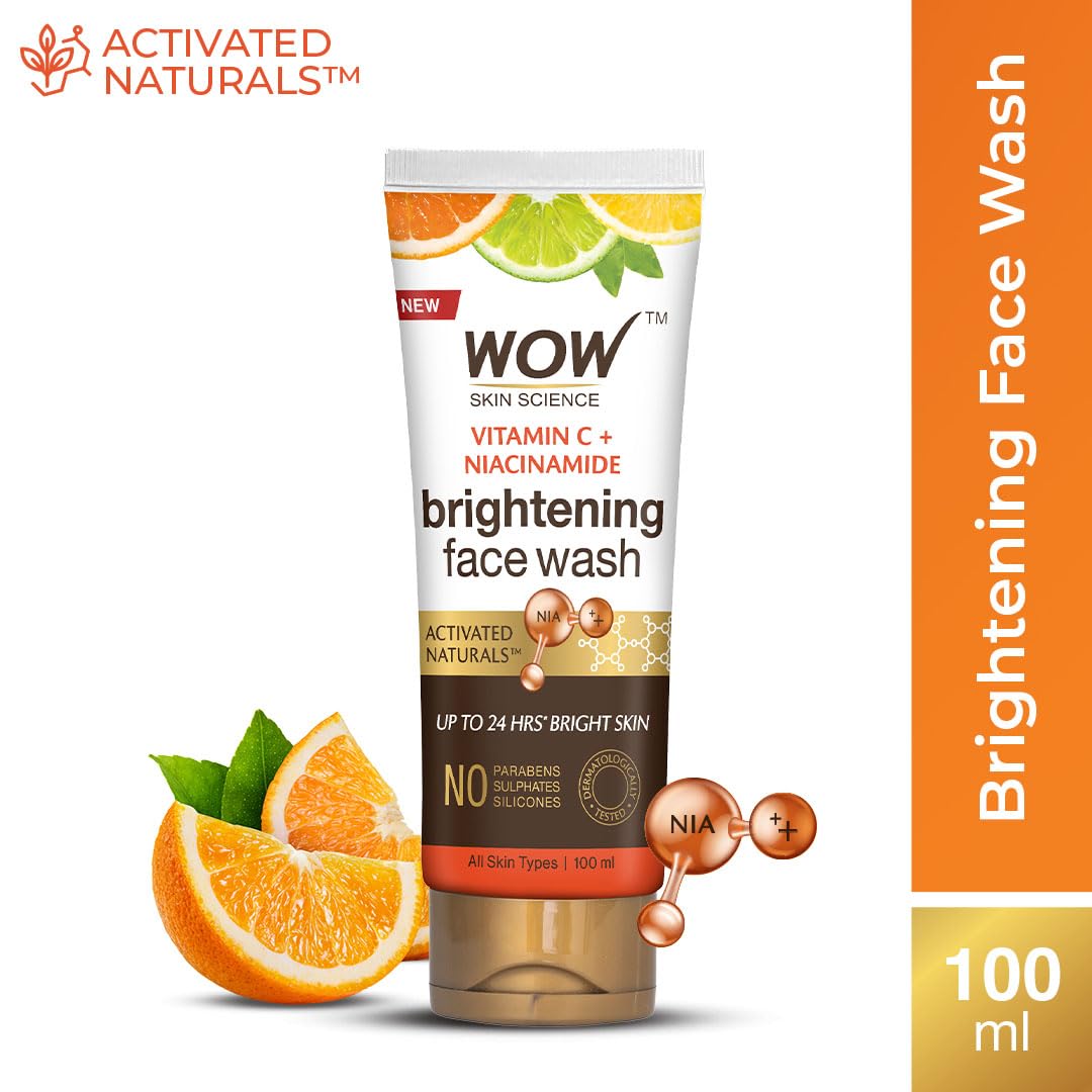 WOW Skin Science Brightening Vitamin C Foaming Face Wash 80ml