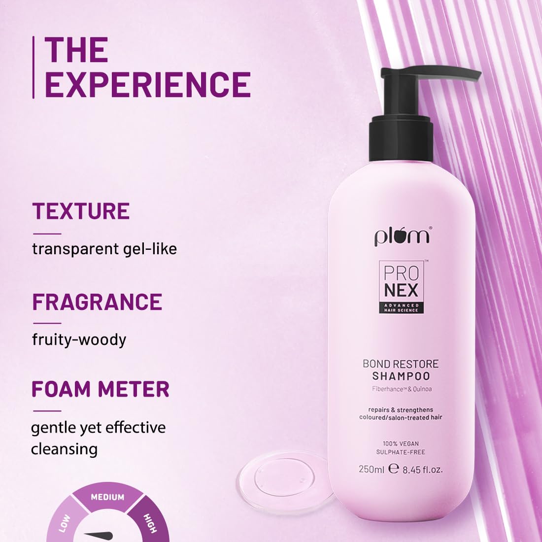 Plum Pro Nex Bond Restore Shampoo - 250 ml