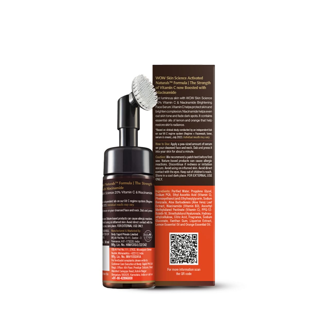 WOW Skin Science Brightening Vitamin C Foaming Face Wash 150ml
