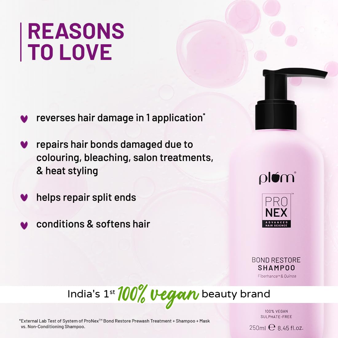 Plum Pro Nex Bond Restore Shampoo - 250 ml