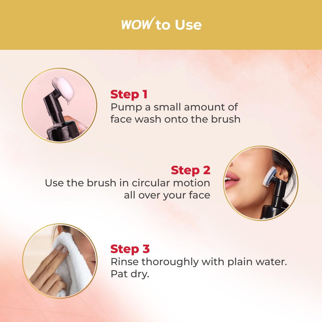 WOW Skin Science Apple Cider Vinegar Foaming Face Wash 150ml