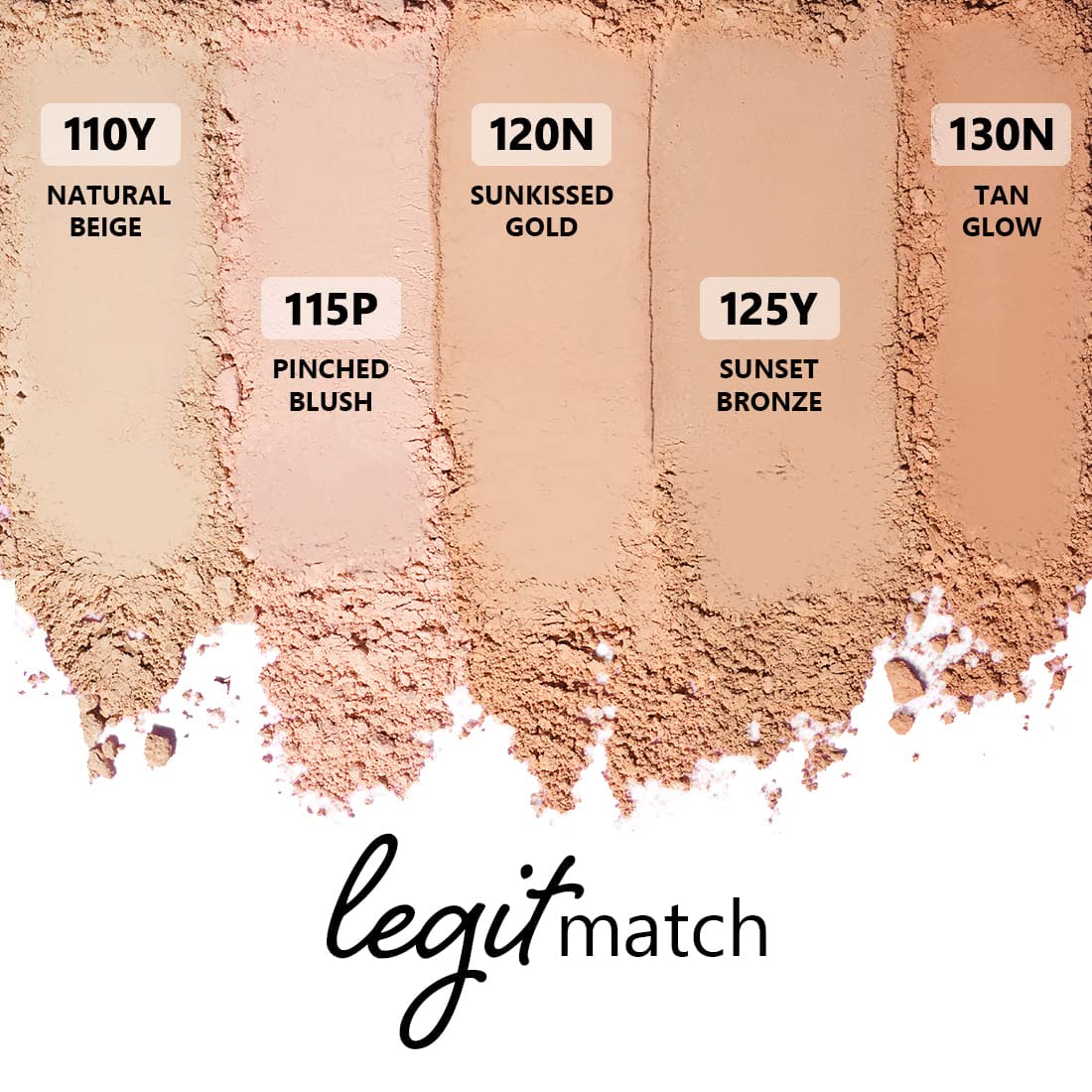 Plum Legit Matte Talc-Free Compact (Natural Beige - 110Y)