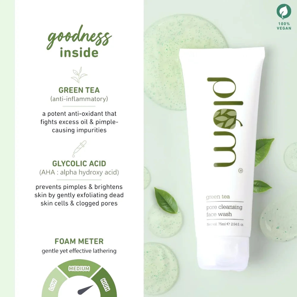 Plum Green Tea Pore Cleansing  Face Wash for Acne