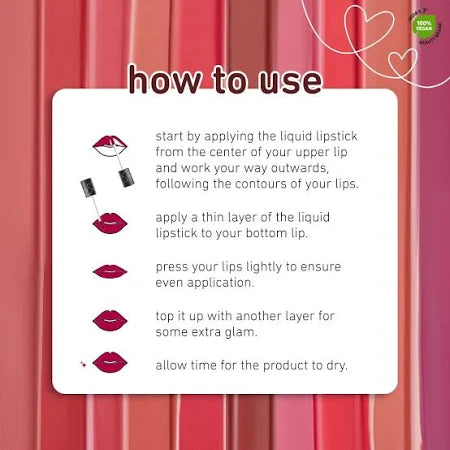 Plum Matte In Heaven Mini Liquid Lipsticks Set Of 4