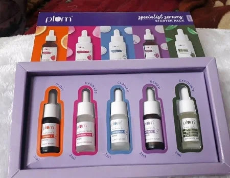 Plum Specialist Serums - Starter Pack  Set of 5 Mini Serums