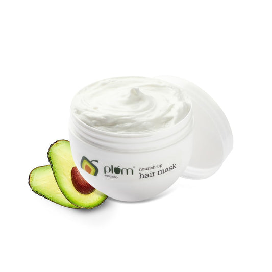 Plum avocado nourish-up hair mask