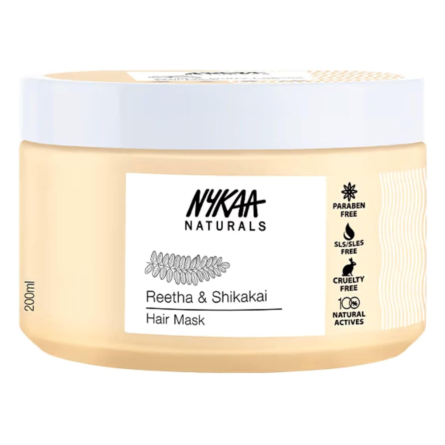 Nykaa Naturals Hair Mask, Reetha and Shikakai - 200ml