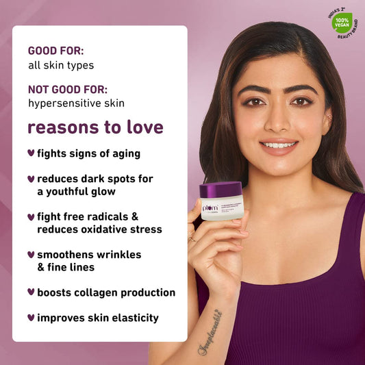 Plum 1% Resveratrol & Vitamin C Youthful Glow Moisturizer
