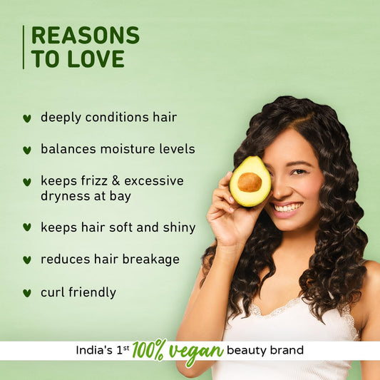 Plum avocado nourish-up hair mask